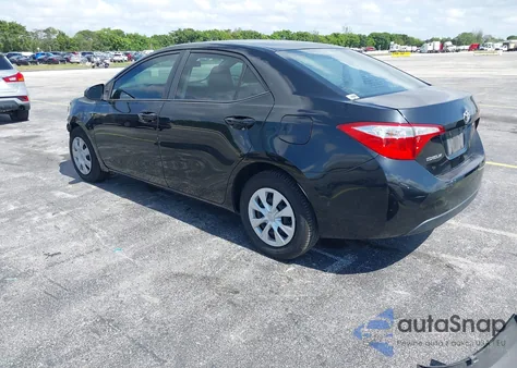 2016 Toyota Corolla L z USA, uszkodzony, nr VIN 2T1BURHE6GC614391